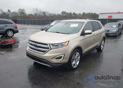2018 Ford Edge Titanium из США, поврежденный, VIN 2FMPK3K96JBB61602